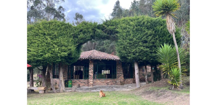 Hacienda de 7 hectareas con Hotel y zona de Glamping en Suesca Cundinamarca
