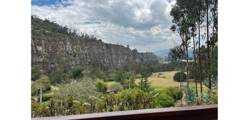 Hacienda de 7 hectareas con Hotel y zona de Glamping en Suesca Cundinamarca